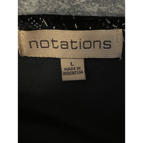 90s Black Velvet Top Womens L Shimmer 2pc Stretchy Elegant Glam NYE Y2K Girly - Picture 5 of 11